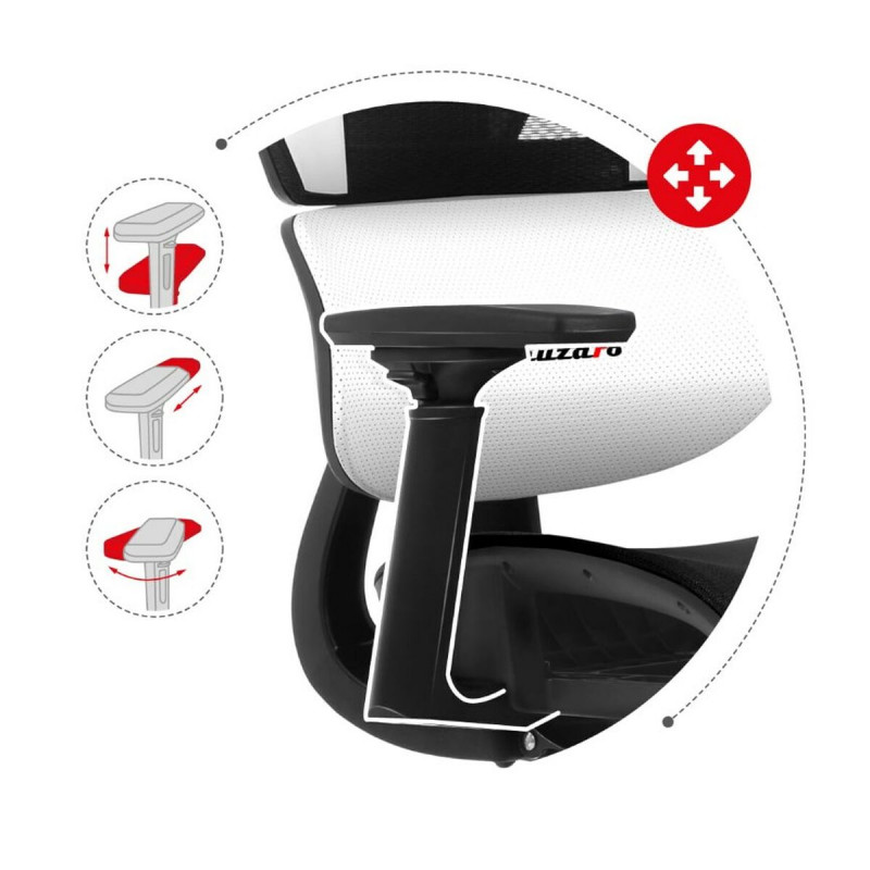 Silla Gaming Huzaro HZ-Combat 8.0 White
