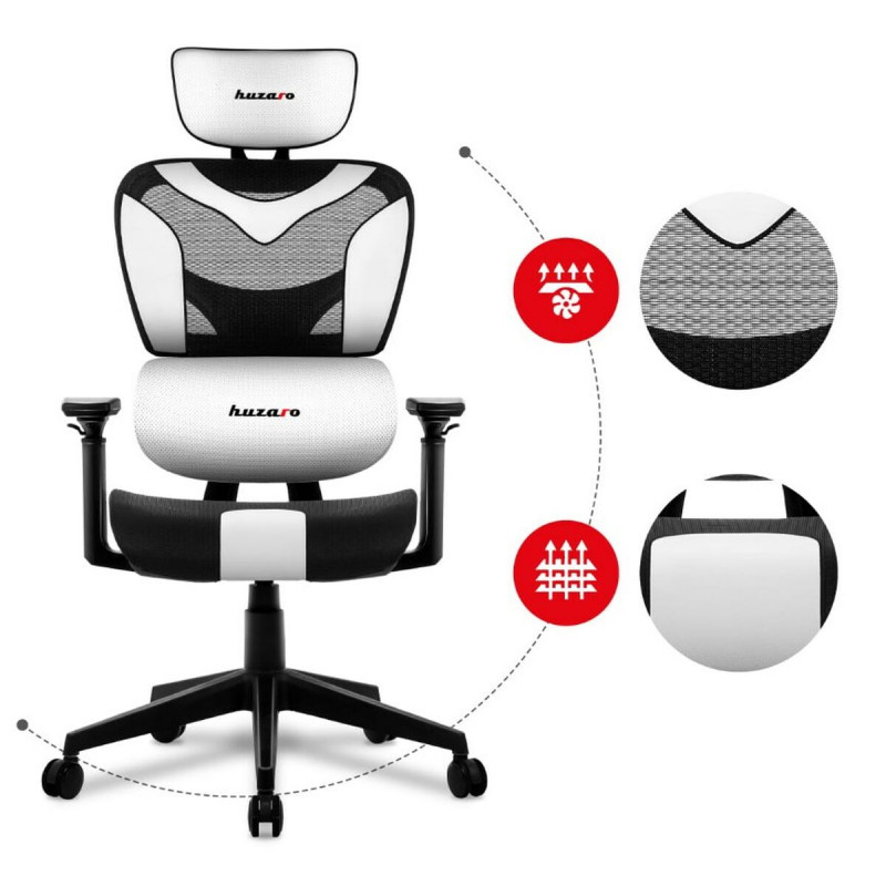 Silla Gaming Huzaro HZ-Combat 8.0 White
