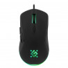 Ratón Gaming Defender GM-049 ARGA Negro 3600 DPI