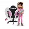 Silla Gaming Huzaro HZ-Ranger 1.0 pink mesh Negro/Rosa Niños