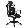 Silla Gaming Huzaro HZ-Force 2.5 White Mesh Blanco Negro