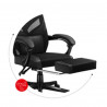 Silla Gaming Huzaro Combat 5.0 Negro