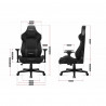 Silla Gaming Huzaro HZ-Force 7.6 Black Negro