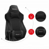 Silla Gaming Huzaro HZ-Force 7.6 Black Negro