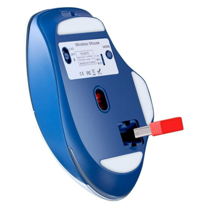 Ratón Bluetooth Inalámbrico Defender GM-126 Blanco