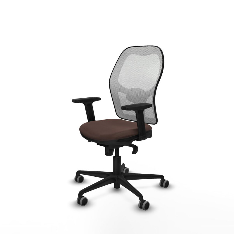 Silla Gaming Piqueras y Crespo 2D036G0 Blanco Marrón oscuro