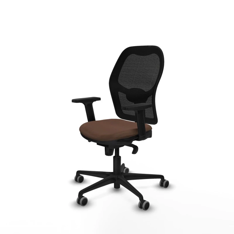 Silla Gaming Piqueras y Crespo 2D036G0 Negro Marrón oscuro