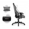 Silla Gaming Huzaro HZ-Ranger 6.0 Grey Mesh Negro/Gris