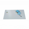 Alfombrilla Antideslizante Durable Duraglas Sobremesa Transparente