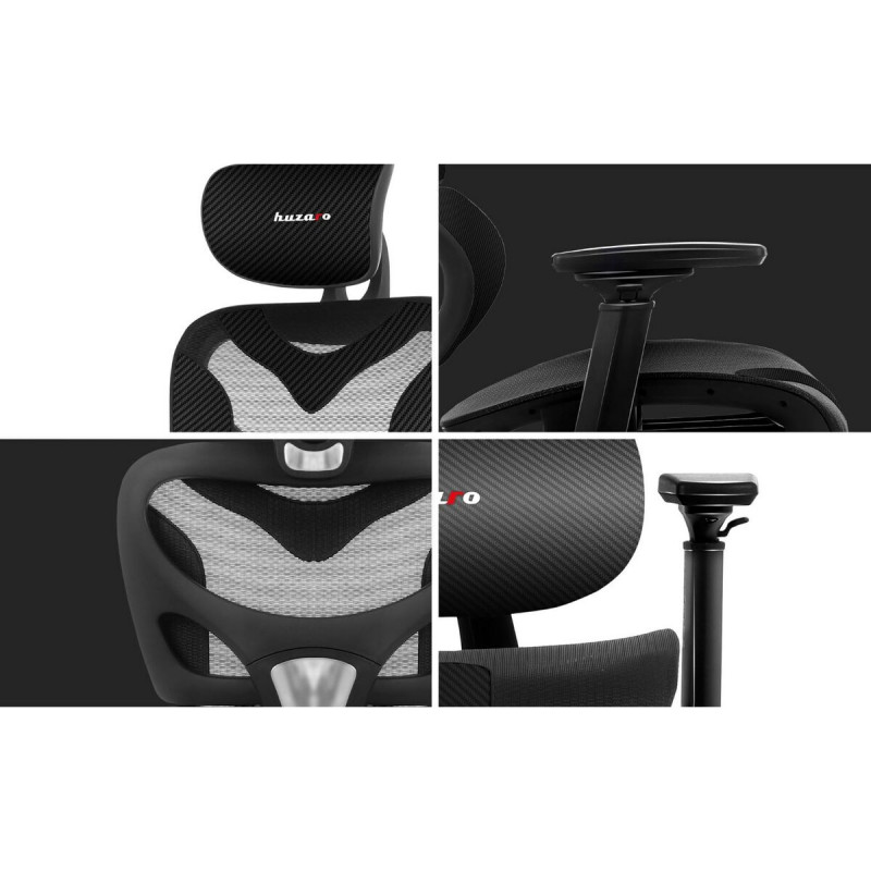 Silla Gaming Huzaro Combat 8.0 Carbon Negro