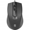 Ratón Óptico Defender Optimum MB-270 Negro 1000 dpi (1000 dpi)