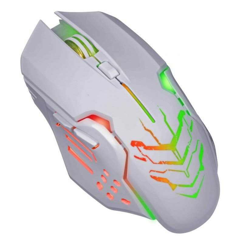 Ratón Gaming Defender 52512 Blanco 3200 DPI