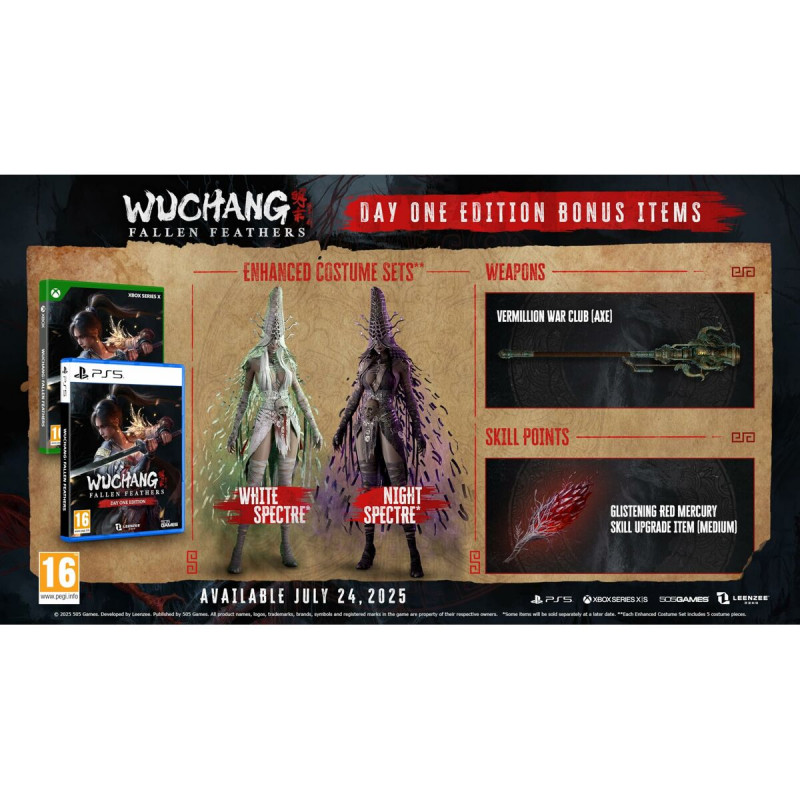 Videojuego Xbox Series X Just For Games Wuchang: Fallen Feathers