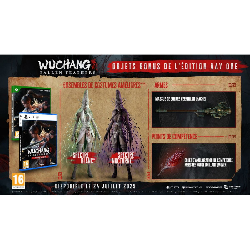 Videojuego Xbox Series X Just For Games Wuchang: Fallen Feathers