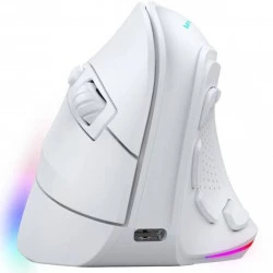 Ratón Gaming Mars Gaming MMSKW Blanco