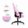Silla Gaming Huzaro HZ-Ranger 6.0 Pink Blanco
