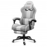 Silla Gaming Huzaro HZ-Force 4.7 White Mesh Blanco Gris