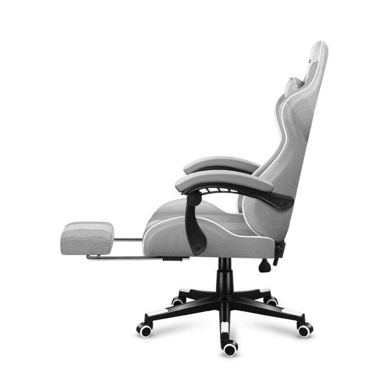Silla Gaming Huzaro HZ-Force 4.7 White Mesh Blanco Gris