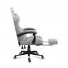 Silla Gaming Huzaro HZ-Force 4.7 White Mesh Blanco Gris