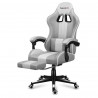 Silla Gaming Huzaro HZ-Force 4.7 White Mesh Blanco Gris