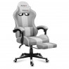 Silla Gaming Huzaro HZ-Force 4.7 White Mesh Blanco Gris