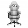 Silla Gaming Huzaro HZ-Force 4.7 White Mesh Blanco Gris