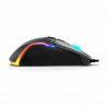 Ratón Gaming Krom Kick Negro 6200 dpi RGB