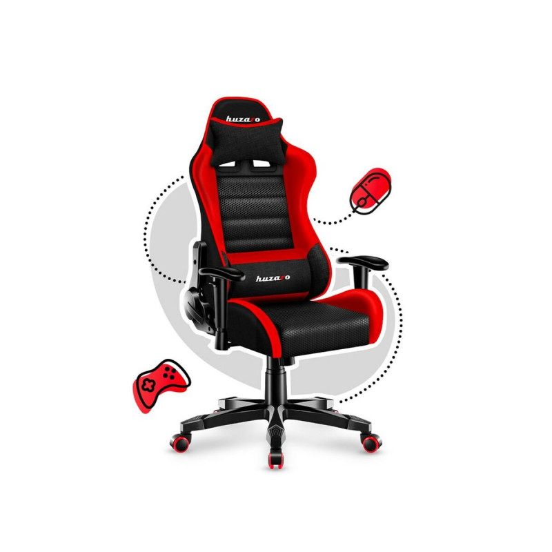 Silla Gaming Huzaro HZ-Ranger 6.0 Negro Rojo Niños