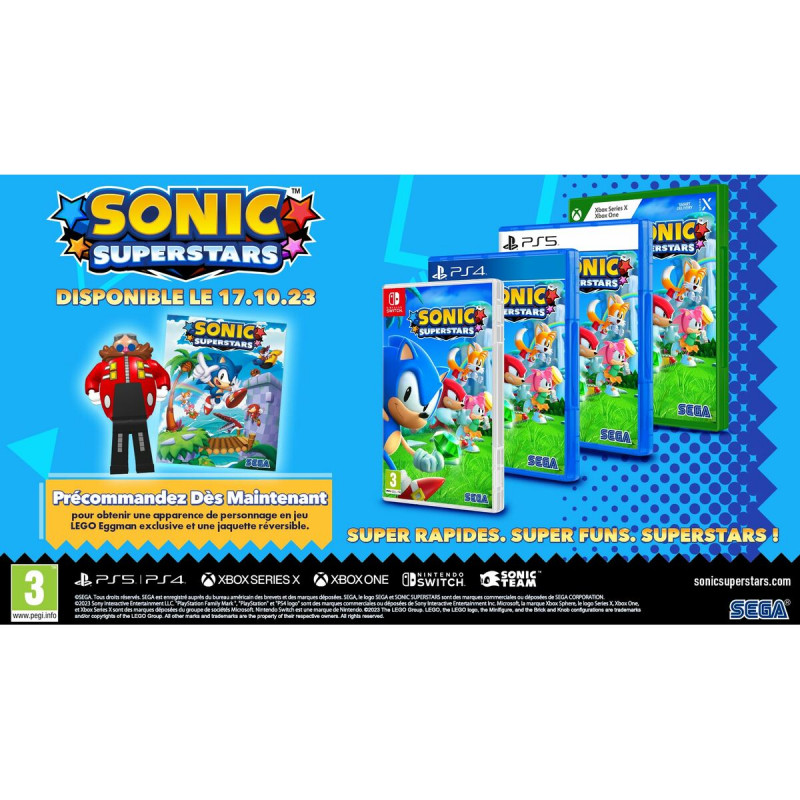 Videojuego PlayStation 5 SEGA Sonic Superstars (FR)