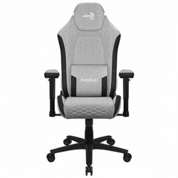 Silla Gaming Aerocool AEROCROWN-ASH-GREY Negro Gris