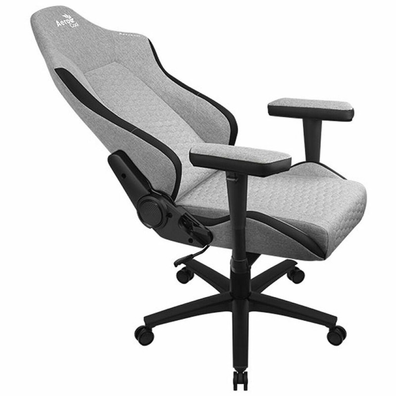 Silla Gaming Aerocool AEROCROWN-ASH-GREY Negro Gris