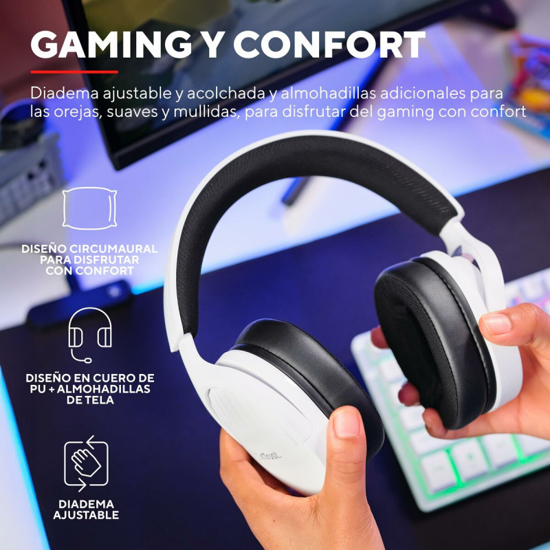 Auriculares con Micrófono Gaming Trust 25210