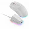 Ratón Gaming Mars Gaming MMT3W Blanco
