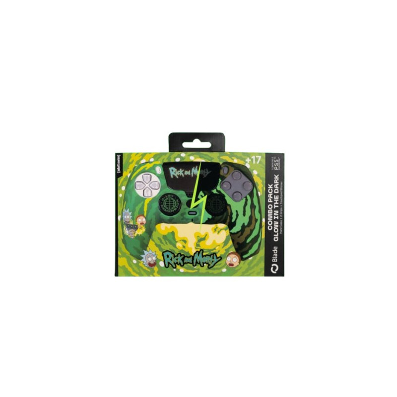 KIT FUNDAGRIPS PS5 BLADE RICK AND MORTY