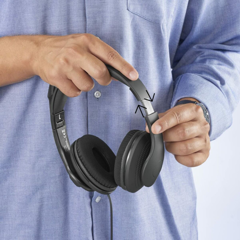 Auriculares con Micrófono Gaming Hama 00139935 Negro