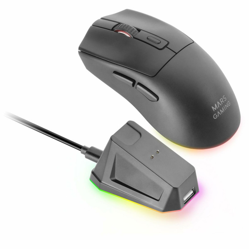 Ratón Gaming Mars Gaming MMT3 Negro