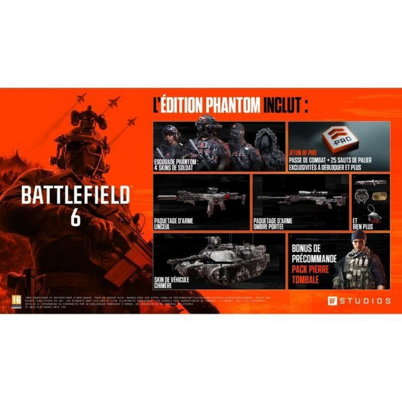 Videojuego PlayStation 5 Electronic Arts Battlefield 6 - Ghost Edition