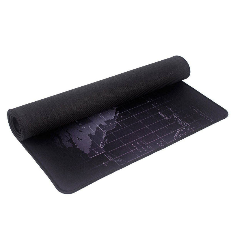 Alfombrilla de Ratón Subblim SUB-MP-01PUW01 Negro 90 x 40 cm