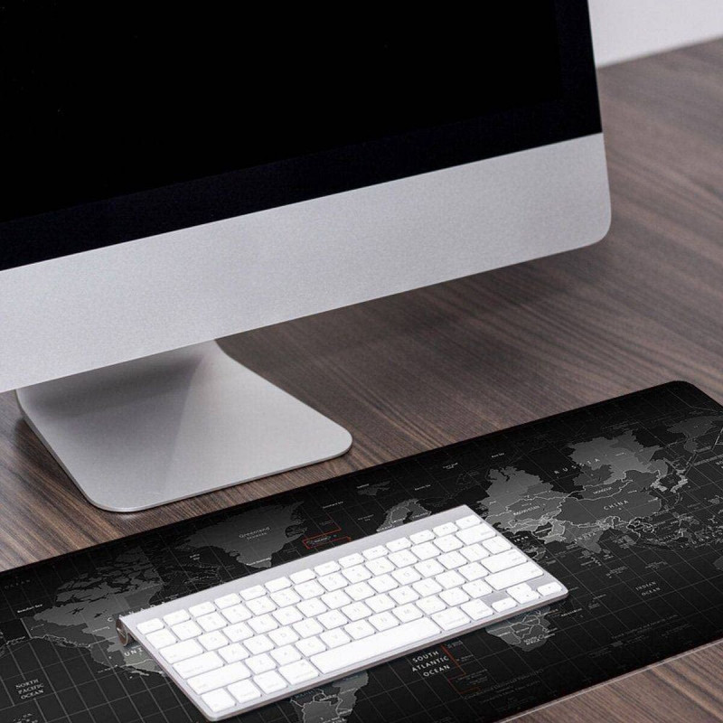 Alfombrilla de Ratón Subblim SUB-MP-01PUW01 Negro 90 x 40 cm