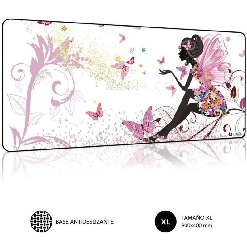 Alfombrilla de Ratón Subblim SUBMP-01PUW05 Blanco