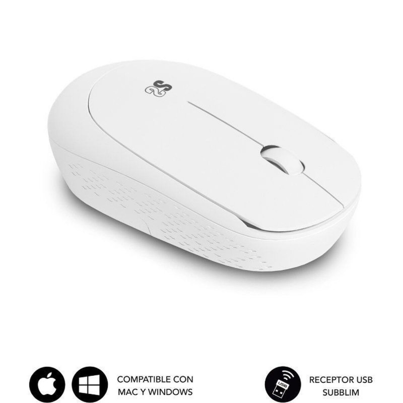 Ratón y Alfombrilla Gaming Subblim SUBMP-03HP002 Morado Púrpura