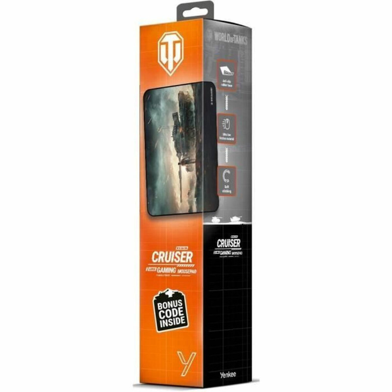 Alfombrilla de Ratón Yenkee CRUISER - YPM WT47 Negro