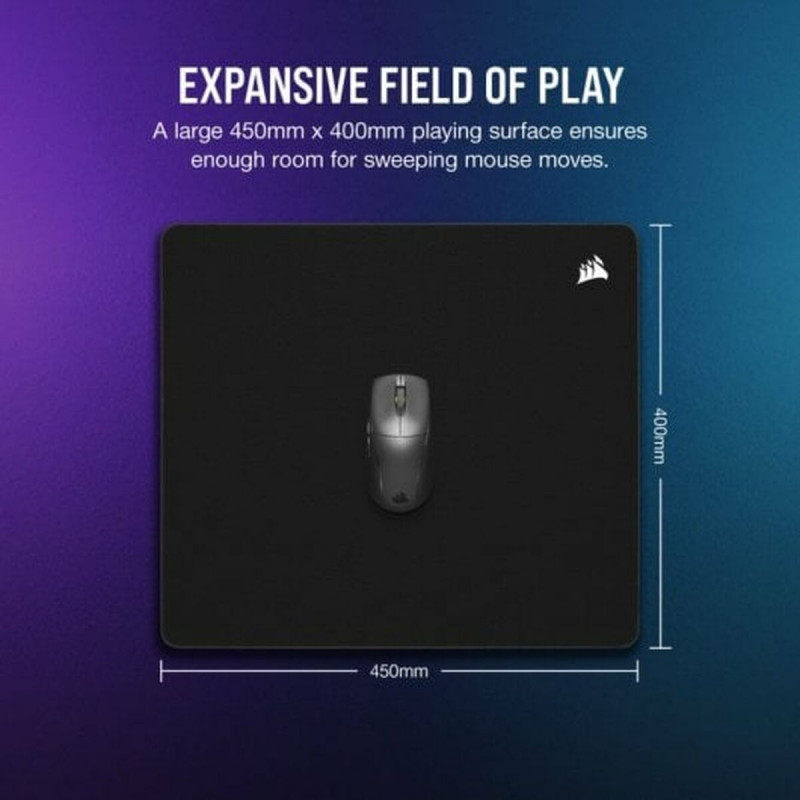 Alfombrilla Gaming Corsair MM500 v2 Negro 45 x 40 cm