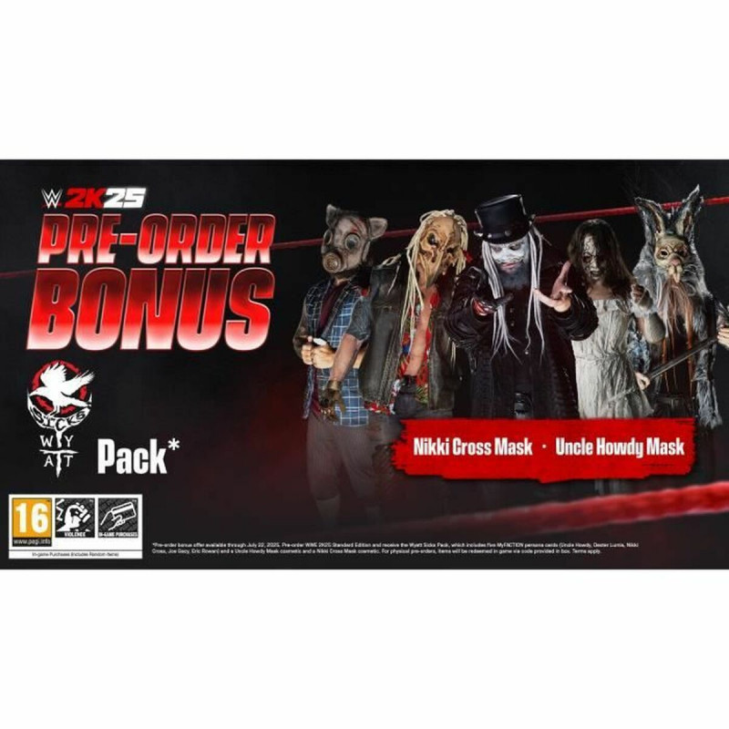 Videojuego para Switch 2K GAMES WWE 2K25