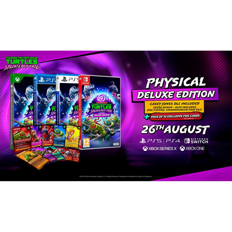 Videojuego para Switch Just For Games Teenage Mutant Ninja Turtles Splintered Fate