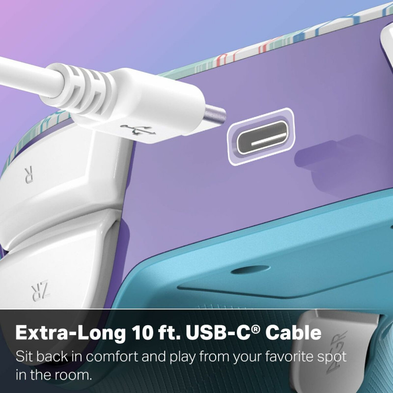 Mando Pro para Nintendo Switch + Cable USB Powera Super Mario