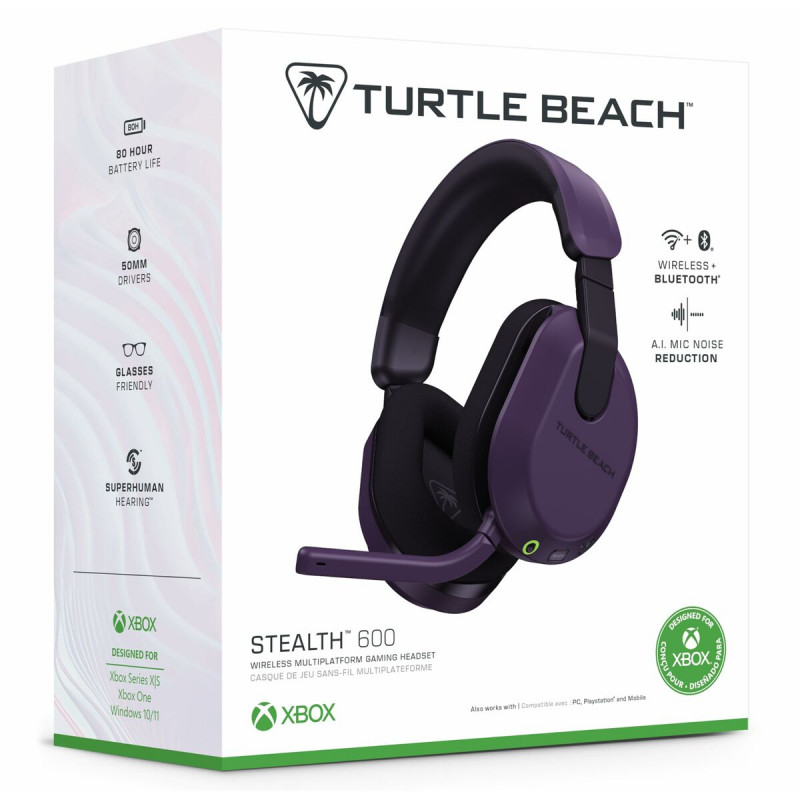 Auriculares Turtle Beach Stealth Púrpura