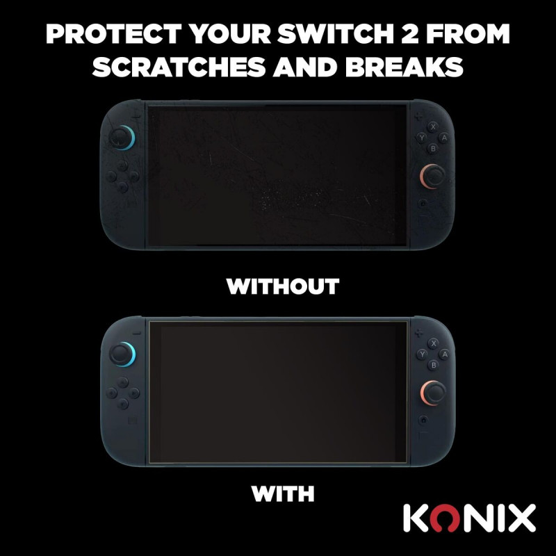 Protector de Pantalla para Nintendo Switch 2 KONIX