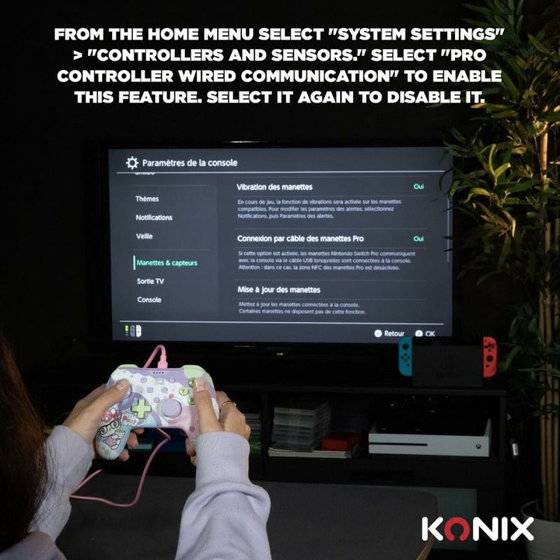 Mando Gaming KONIX Hello Kitty