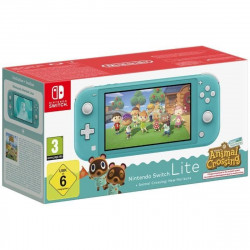 Nintendo Switch Lite + Animal Crossing Nintendo 45496546083 Turquesa